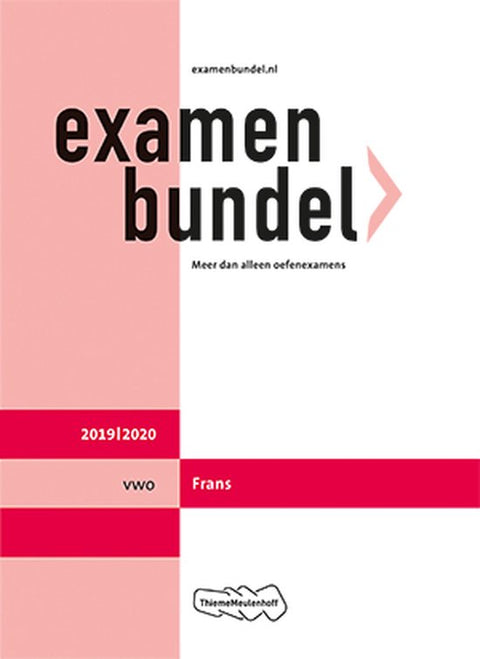 Boek-Examenbundel vwo Frans 2019/2020-tweedehands