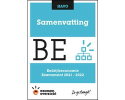 Boek-ExamenOverzicht - Samenvatting Bedrijfseconomie HAVO-tweedehands