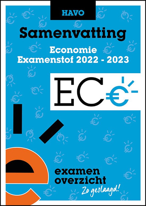 Boek-ExamenOverzicht - Samenvatting Economie HAVO-tweedehands