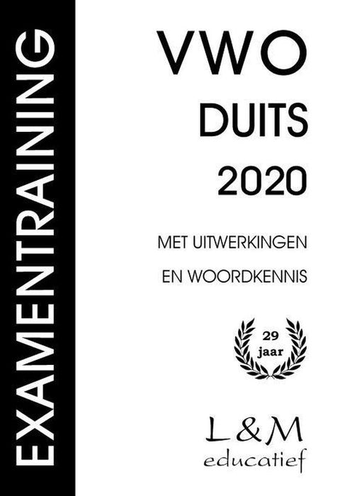 Boek-Examentraining Vwo Duits 2020-tweedehands