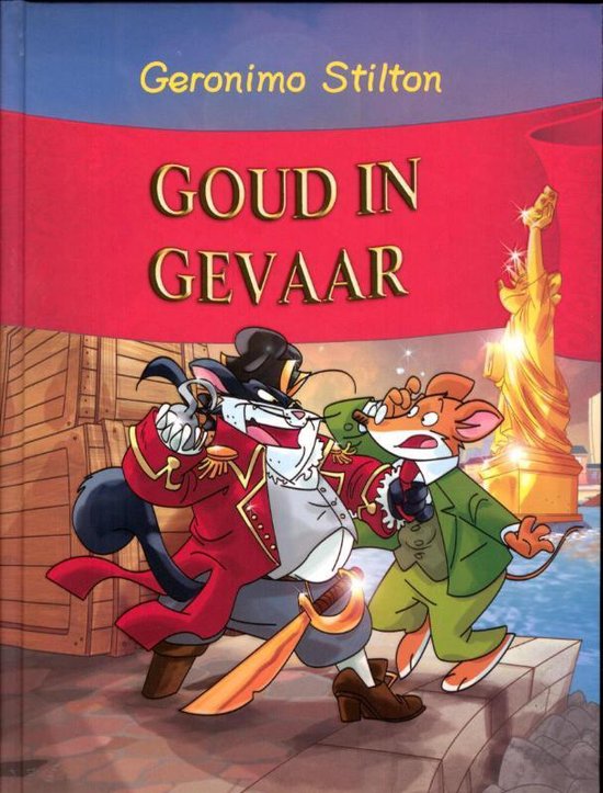 Boek-Geronimo Stilton 46 - Goud in gevaar!-tweedehands