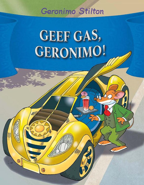 Boek-Geronimo Stilton - Geef gas, Geronimo!-tweedehands