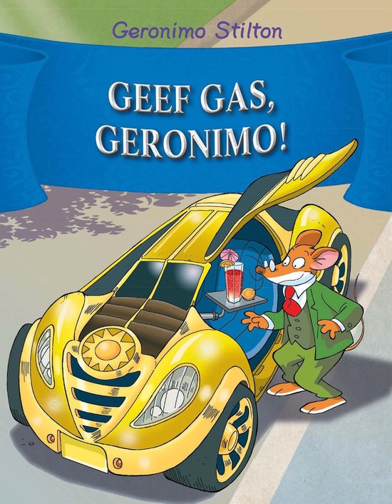 Boek-Geronimo Stilton - Geef gas, Geronimo!-tweedehands