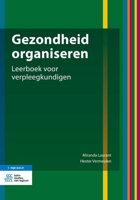 Boek-Gezondheid organiseren-tweedehands