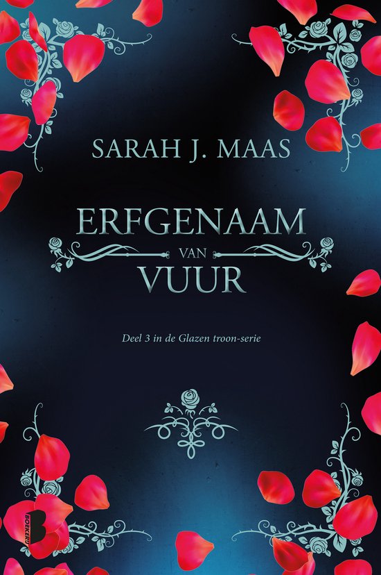 Boek-Glazen troon 3 - Erfgenaam van vuur-tweedehands