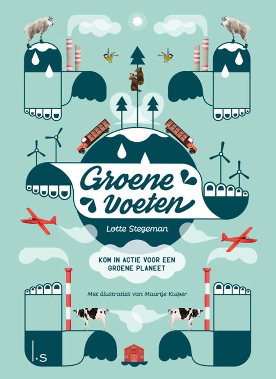Boek-Groene voeten-tweedehands