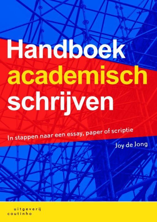 Boek-Handboek academisch schrijven-tweedehands