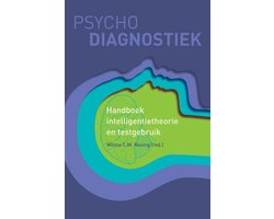 Handboek intelligentietheorie en testgebruik, Wilma C.M. Resing, boekomslag voorkant met een abstract ontwerp, tweedehands