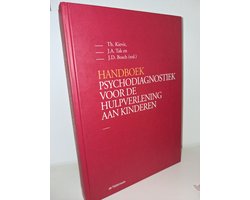 Boek-Handboek psychodiagnostiek voor de hulpverlening aan kinderen-tweedehands