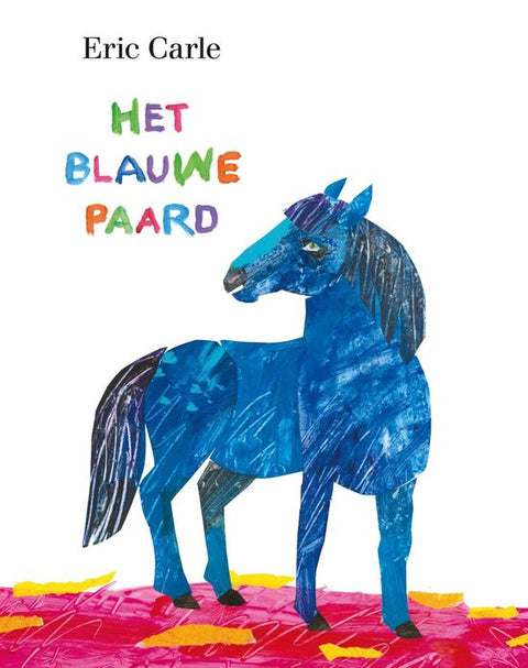 Boek-Het blauwe paard-tweedehands