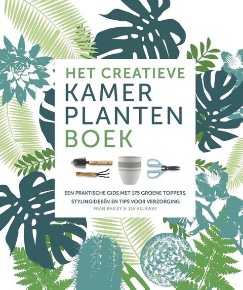 Boek-Het creatieve kamerplantenboek-tweedehands