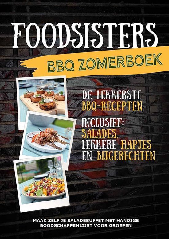 Boek-Het Foodsisters BBQ zomerboekje-tweedehands