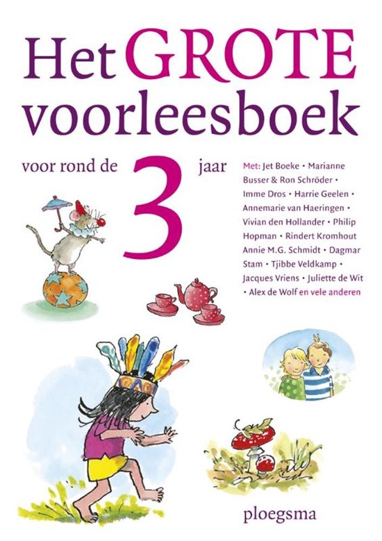 Boek-Het grote voorleesboek voor rond de 3 jaar-tweedehands