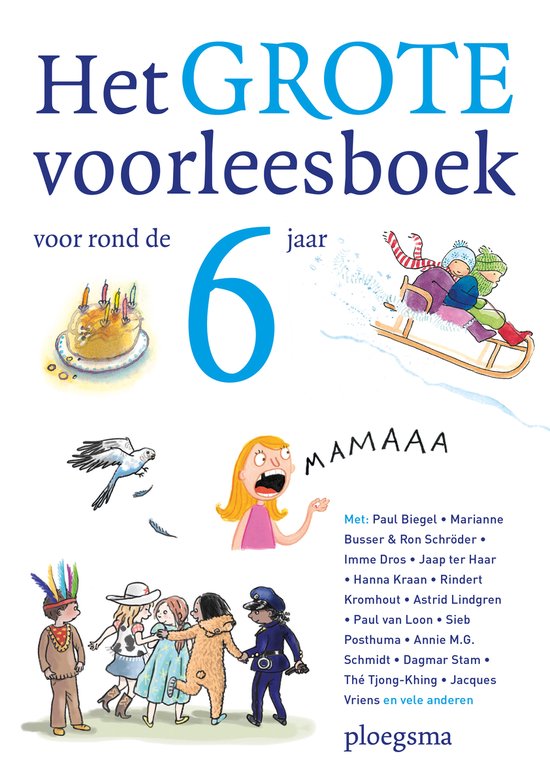 Boek-Het grote voorleesboek voor rond de zes jaar-tweedehands