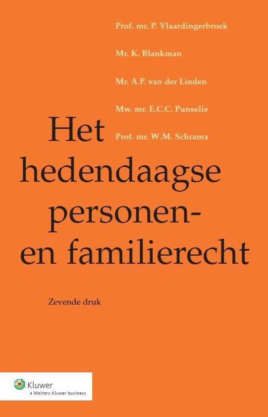Boek-Het hedendaagse personen- en familierecht-tweedehands