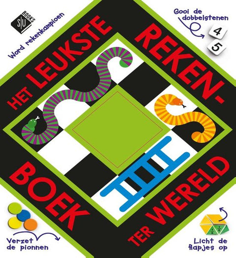 Boek-Het leukste rekenboek ter wereld-tweedehands