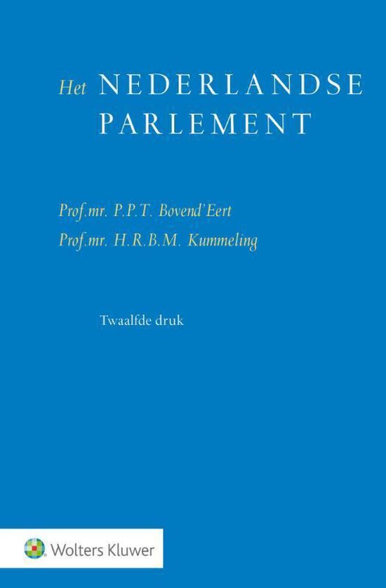 Boek-Het Nederlandse parlement-tweedehands