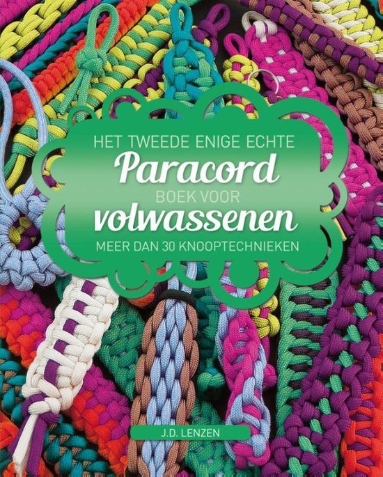 Boek-Het tweede enige echte paracordboek voor volwassenen-tweedehands