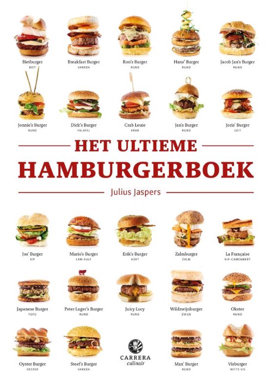 Boek-Het ultieme hamburgerboek-tweedehands