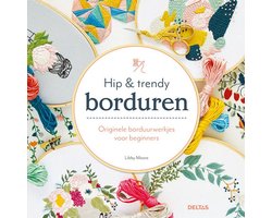 Boek-Hip & trendy borduren-tweedehands
