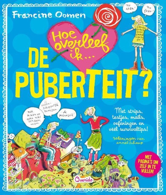 Boek-Hoe overleef ik - Hoe overleef ik de puberteit?-tweedehands
