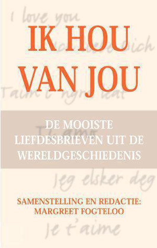 Boek-Ik hou van jou-tweedehands