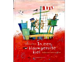 Boek-In een blauwgeruite kiel-tweedehands