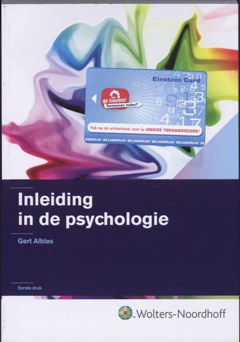 Boek-Inleiding in de psychologie-tweedehands