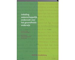 Boek-Inleiding wetenschappelijk onderzoek voor het gezondheidsonderwijs-tweedehands