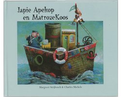 Boek-Japie Apekop en MatrozeKoos-tweedehands