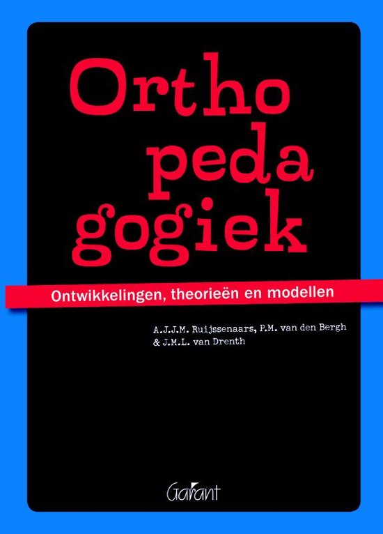 Boek-Kop-Serie 32 - Orthopedagogiek.-tweedehands