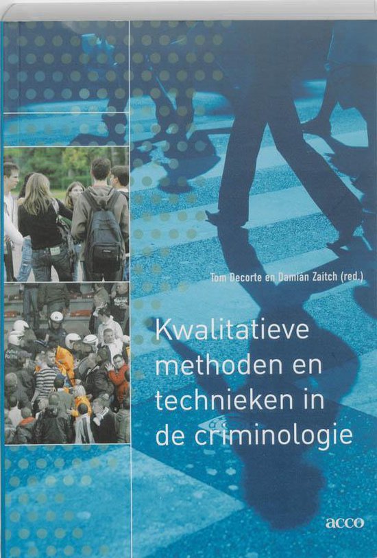 Boek-Kwalitatieve methoden en technieken in de criminologie-tweedehands