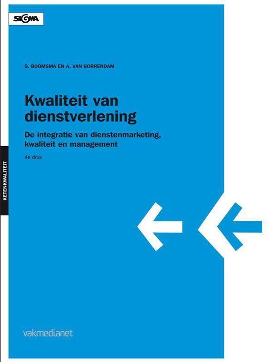 Boek-Kwaliteit van dienstverlening-tweedehands