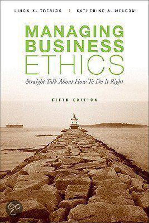 Boek-Managing Business Ethics-tweedehands