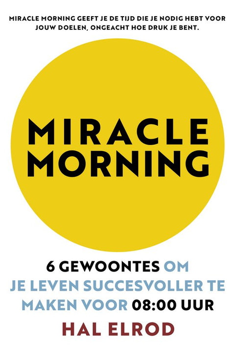 Boek-Miracle Morning-tweedehands
