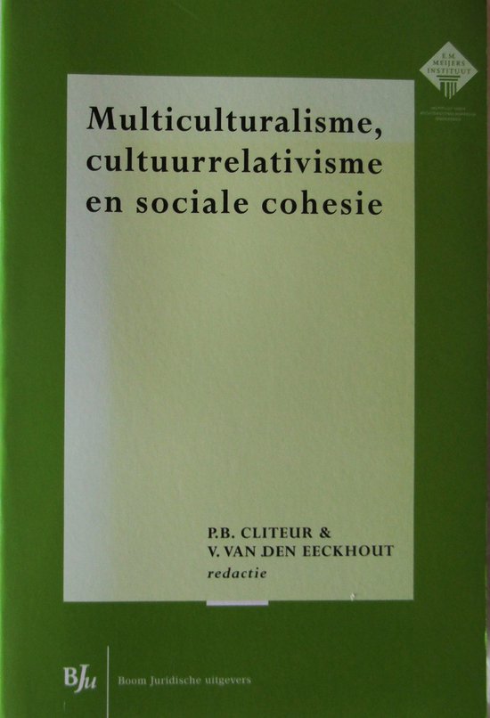 Boek-Multiculturalisme, cultuurrelativisme en sociale cohesie-tweedehands