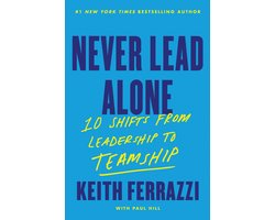 Boek-Never Lead Alone-tweedehands
