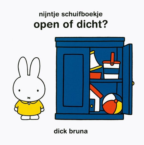 Boek-Nijntje schuifboekje Open of dicht-tweedehands