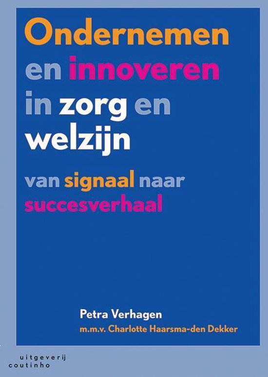 Boek-Ondernemen en innoveren in zorg en welzijn-tweedehands