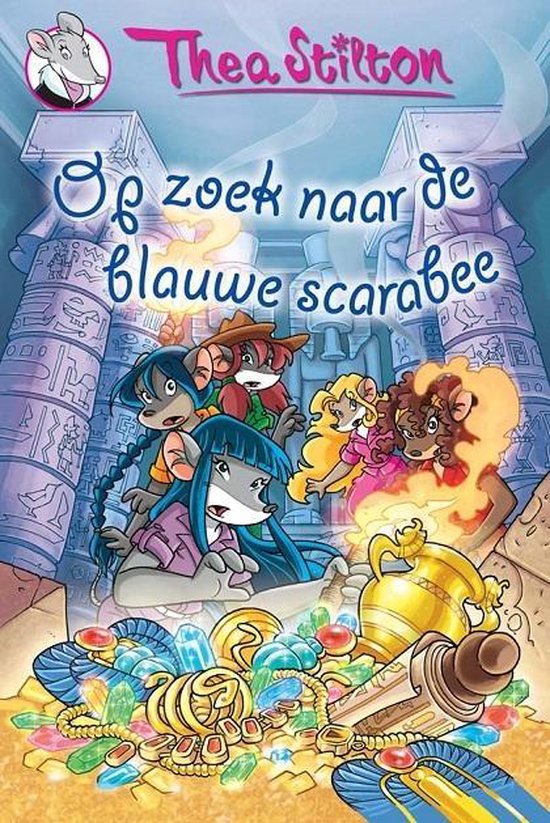 Boek-Op zoek naar de blauwe scarabee-tweedehands