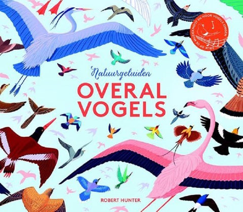 Boek-Overal vogels-tweedehands