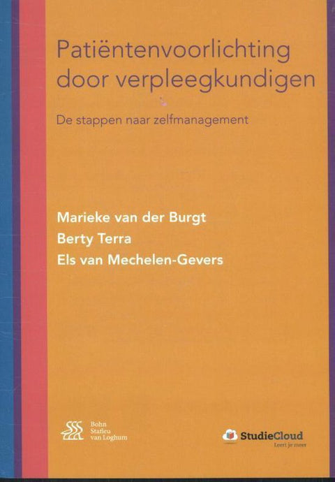Boek-Patiëntenvoorlichting door verpleegkundigen-tweedehands