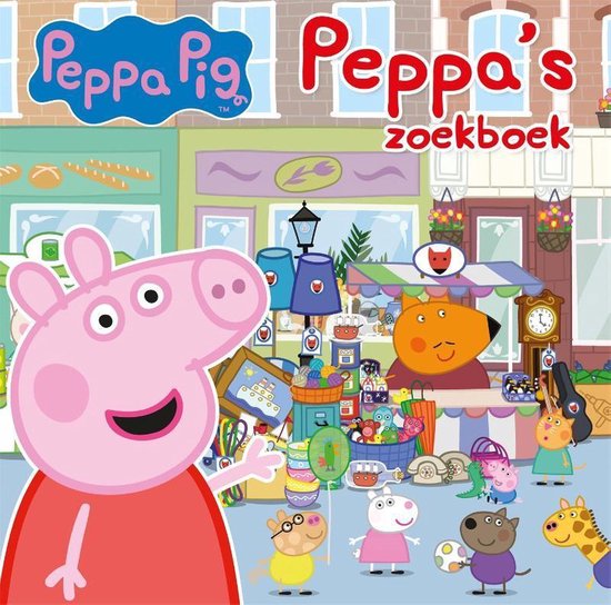 Boek-peppa pig - Peppa's Zoekboek-tweedehands
