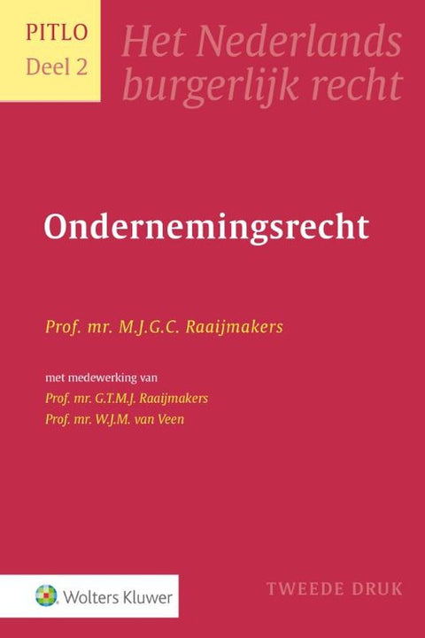 Boek-Pitlo 2 - Ondernemingsrecht-tweedehands