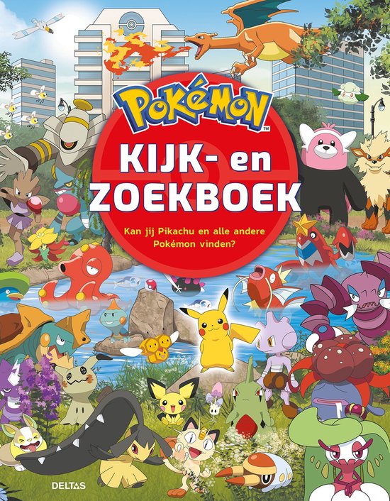 Boek-Pokémon kijk- en zoekboek-tweedehands