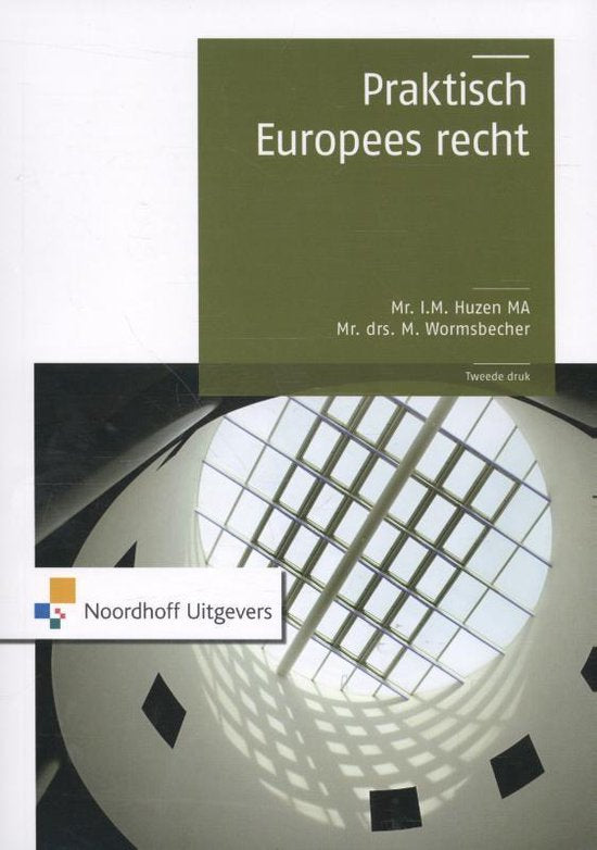 Boek-Praktisch Europees recht-tweedehands