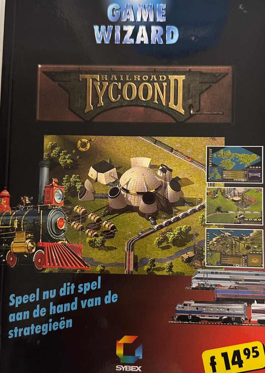 Boek-Railroad tycoon 2 game wizard-tweedehands