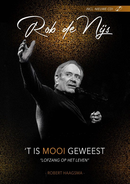 Boek-Rob de Nijs - 'T is mooi geweest-tweedehands