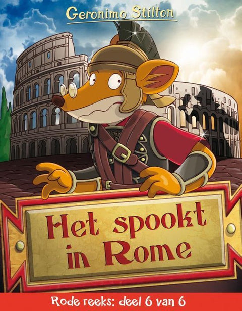 Boek-Rode reeks 6 - Het spookt in Rome-tweedehands