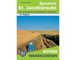 Boek-Rother Wandelgidsen - Spaanse St. Jacobsroute-tweedehands